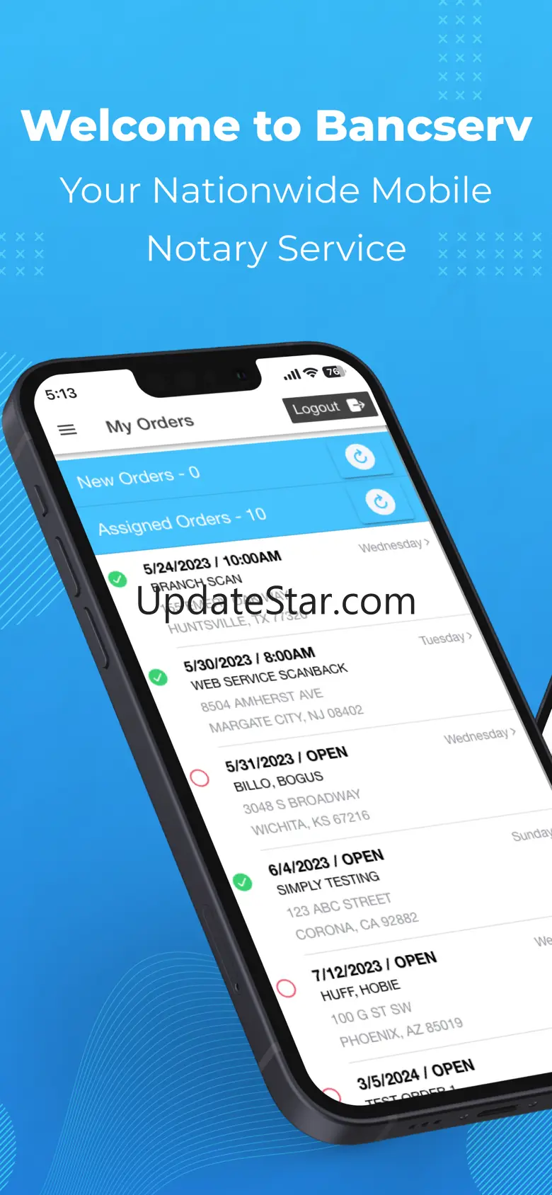 Bancserv NotaryServ 5.1.18