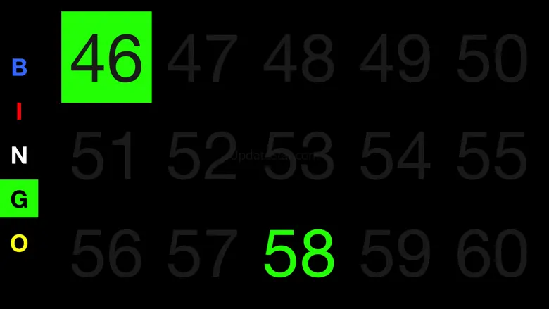 Bingo Board Display 2.4.1