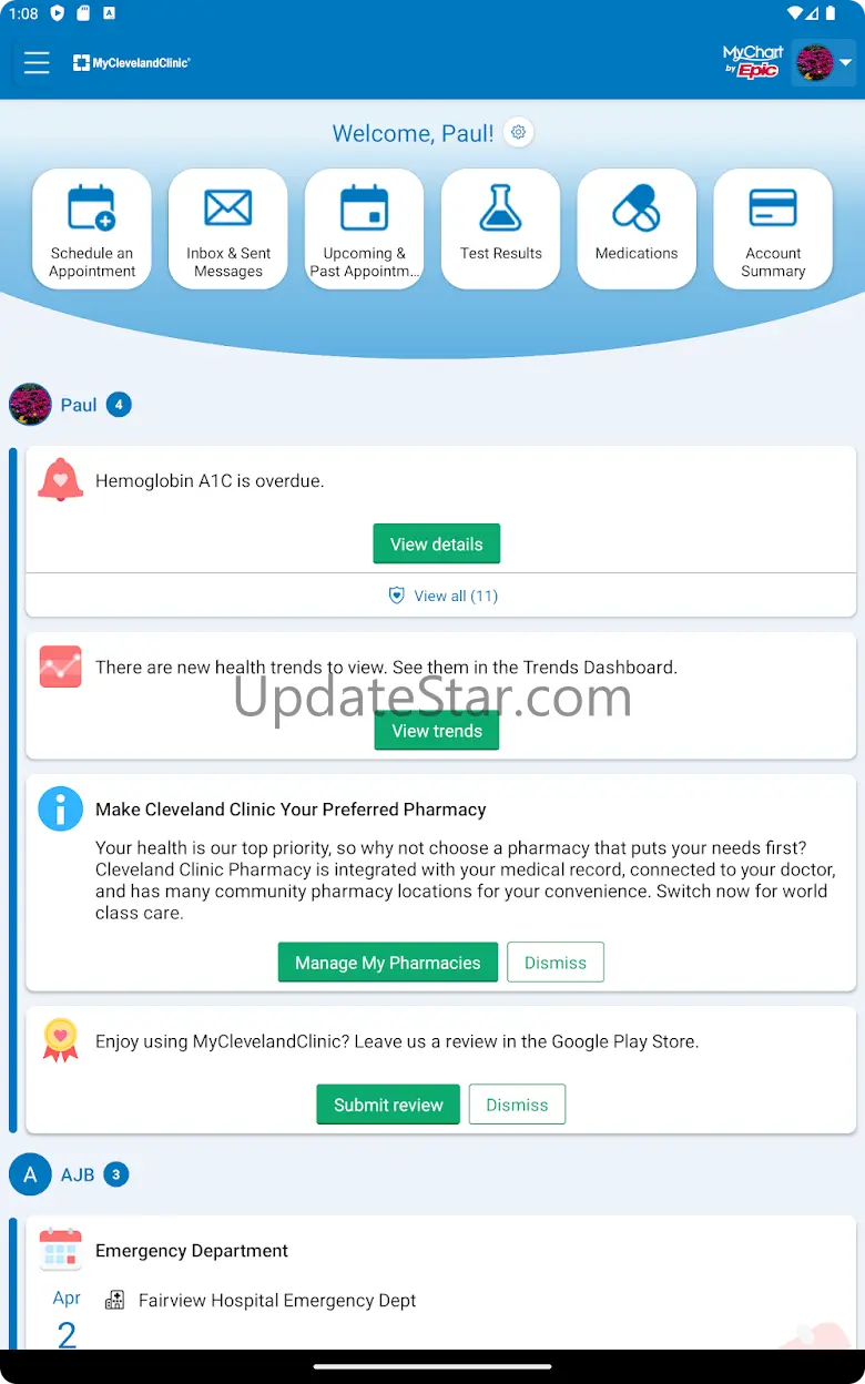 MyClevelandClinic® 2.1.1778