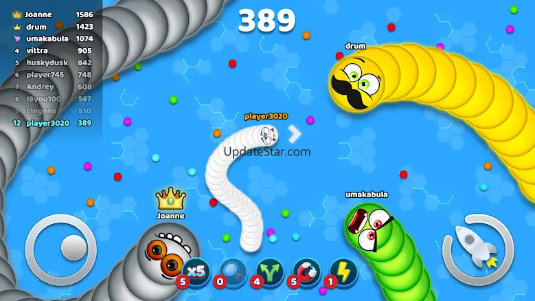 Snakes Zone .io - Worms Game 1.0.6