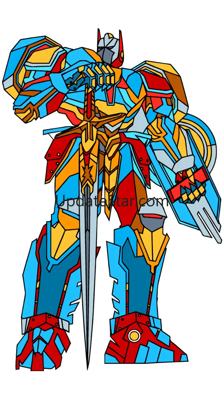Robots Color By Number Book 4.8