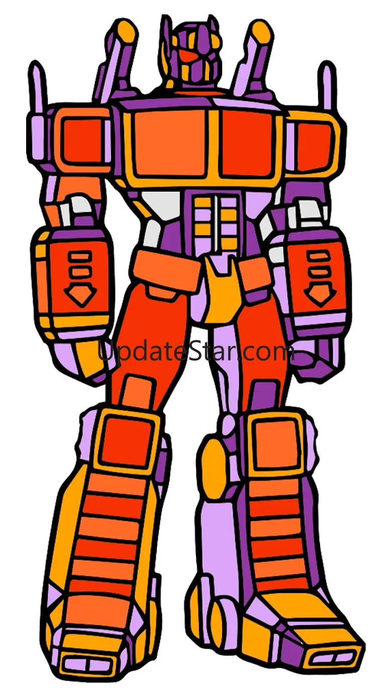 Robots Color By Number Book 4.8