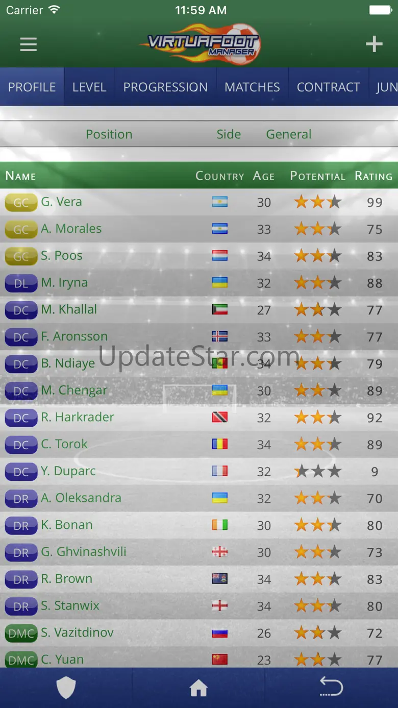 Virtuafoot Football Manager 1.0.14