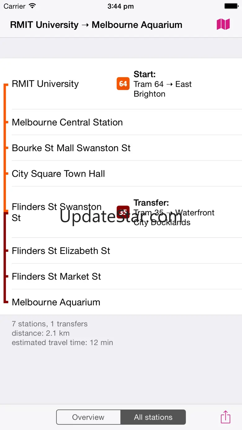 Melbourne Rail Map Lite 5.2.2