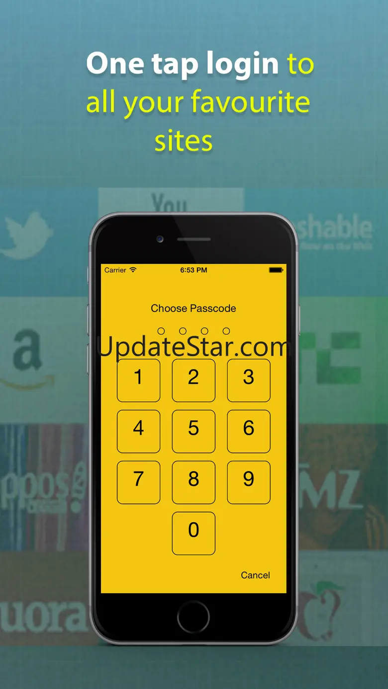 Password Manager - A Secret Vault for Your Digital Wallet with Fingerprint & Passcode 1.1