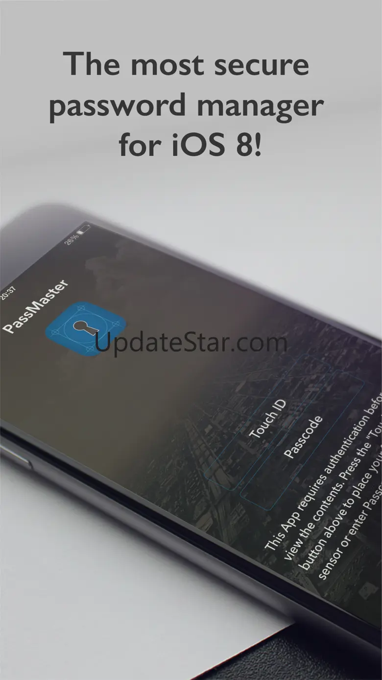 PassMaster - #1 Password Manager For iOS 8! 1.0