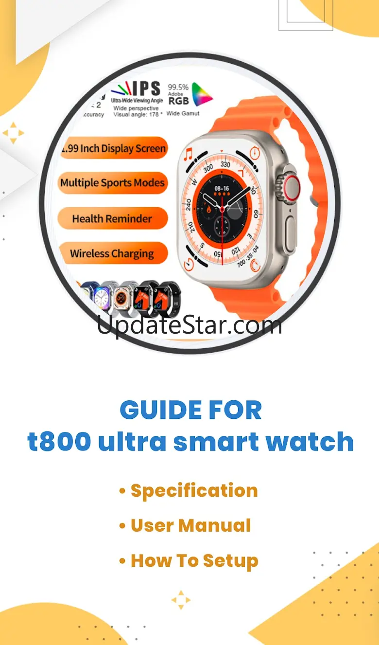 t800 ultra smart watch hint 1.3