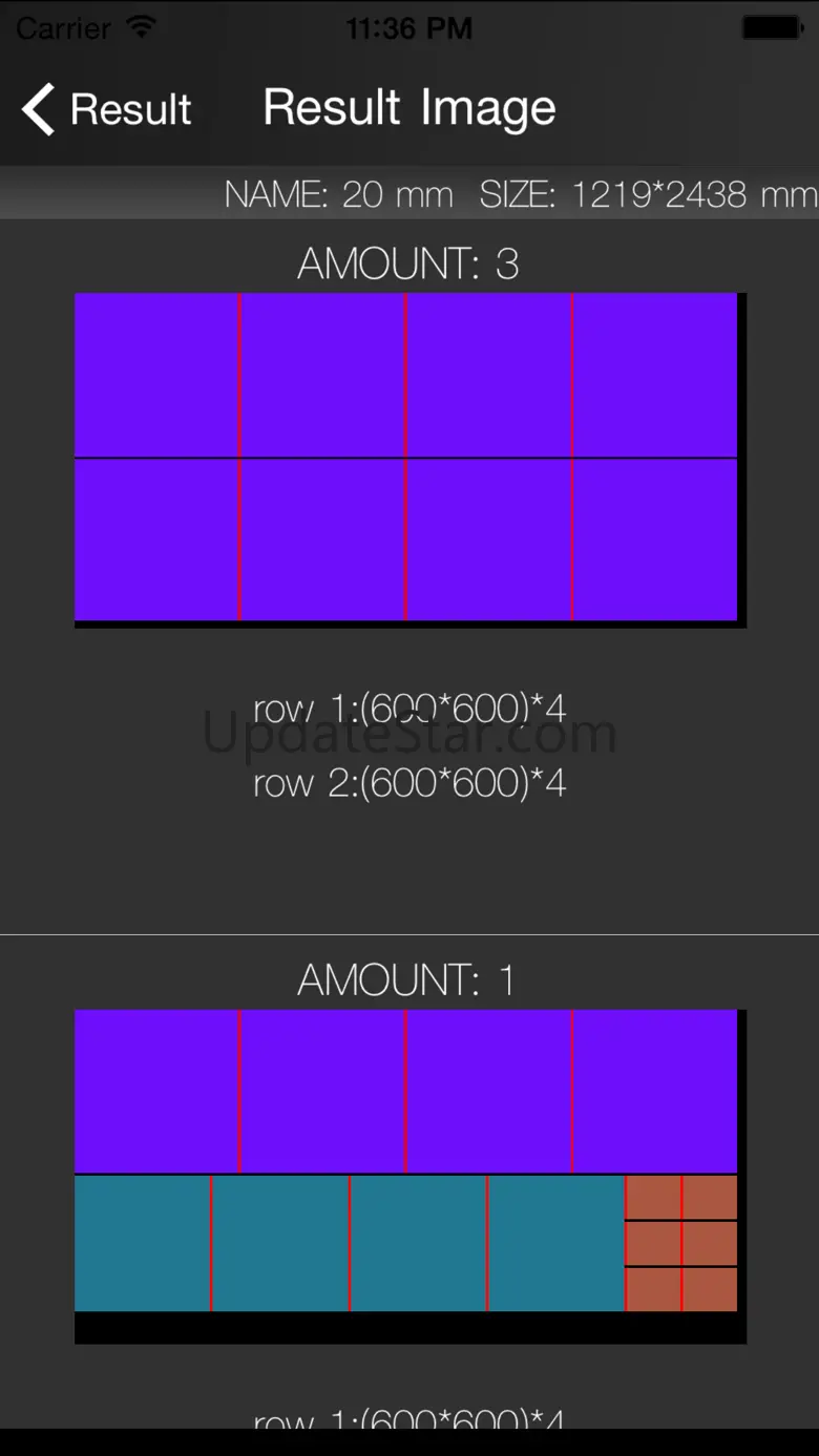 carpenter cutting pattern optimizer 2-dimension 1.5