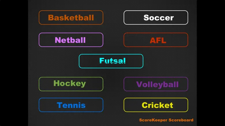 ScoreKeeper Scoreboard - iPhone 2.0