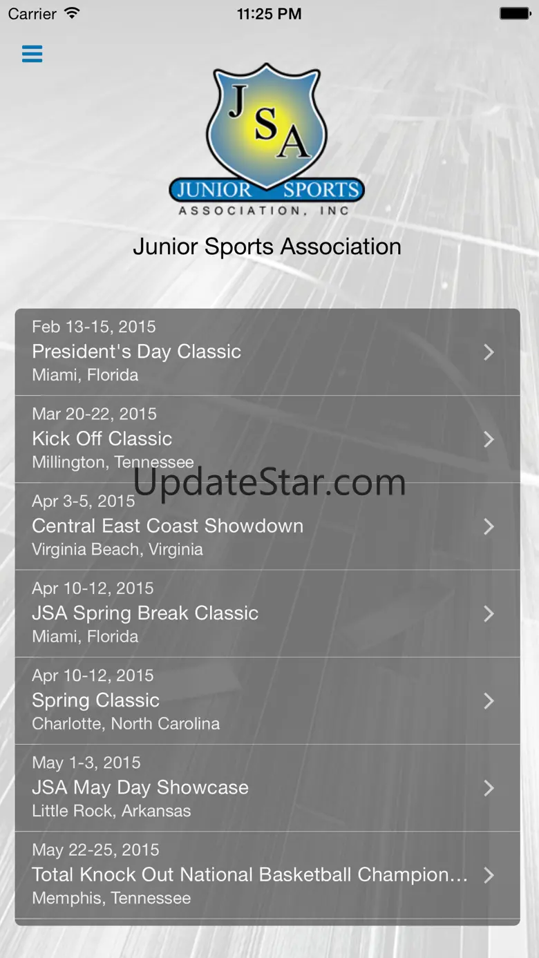 Junior Sports Association 5.0.2