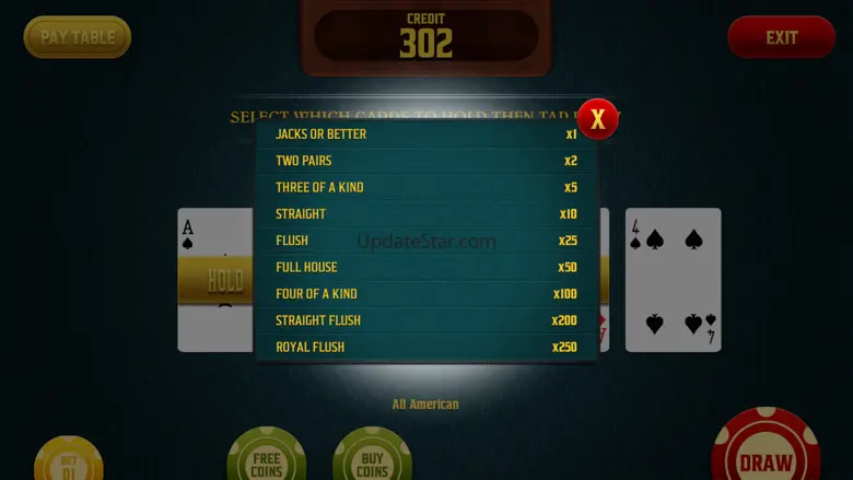 Video Poker - Tournament Style Casino App - Play for Free 1.3