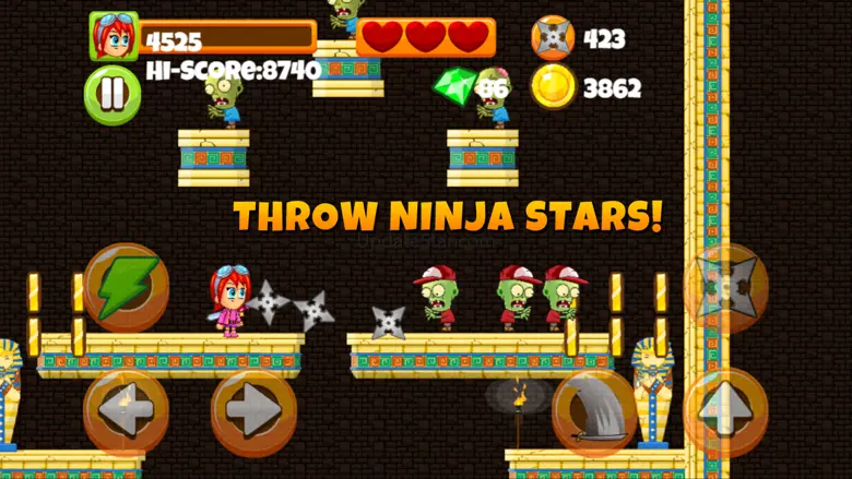 Ninja Kid vs Zombies - 8 Bit Retro Game 1.0.0.4
