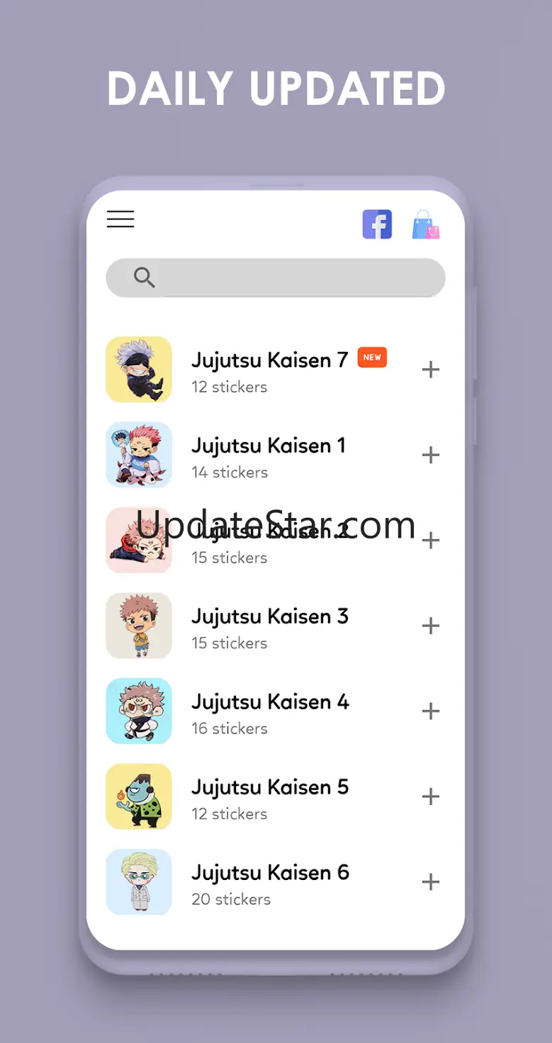 Jujutsu Kaisen Stickers 1.3