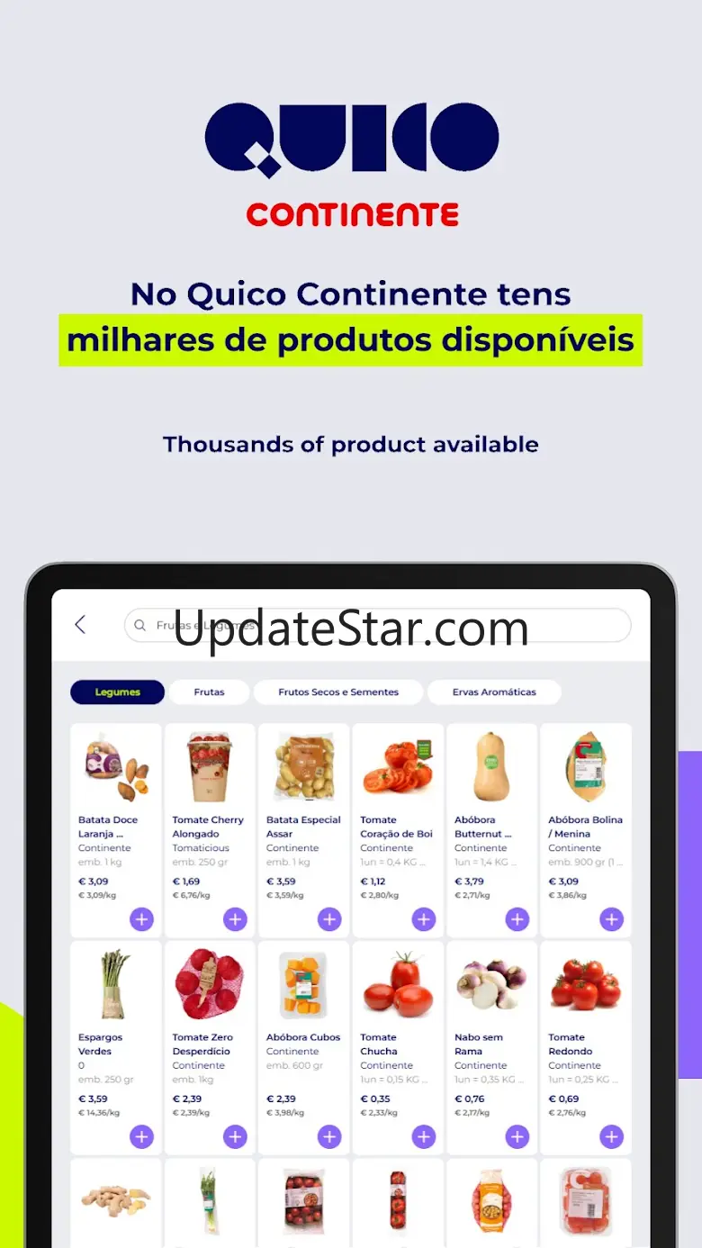 Quico Continente 30’ Delivery 2.533