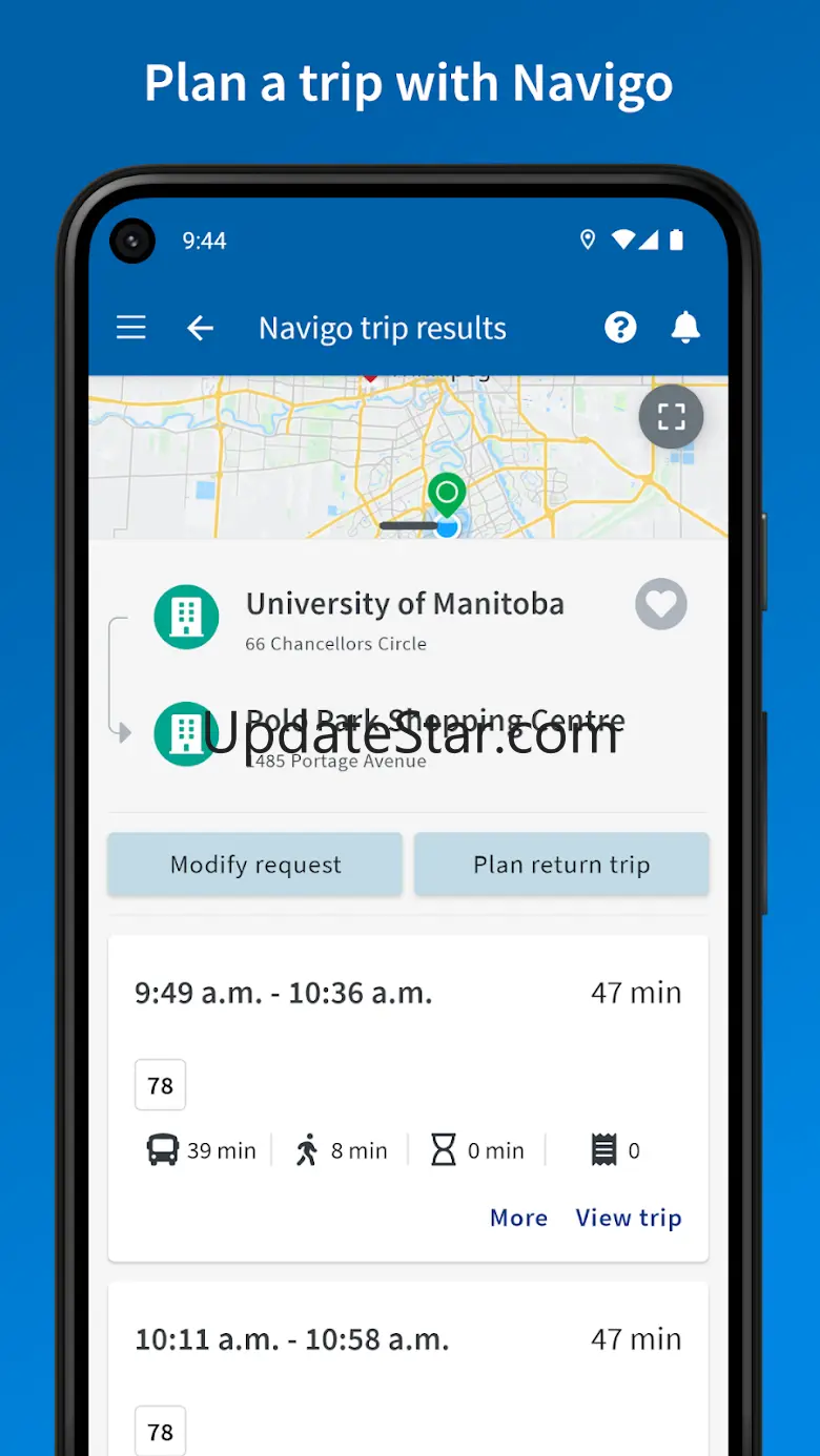 Winnipeg Transit 1.8.0