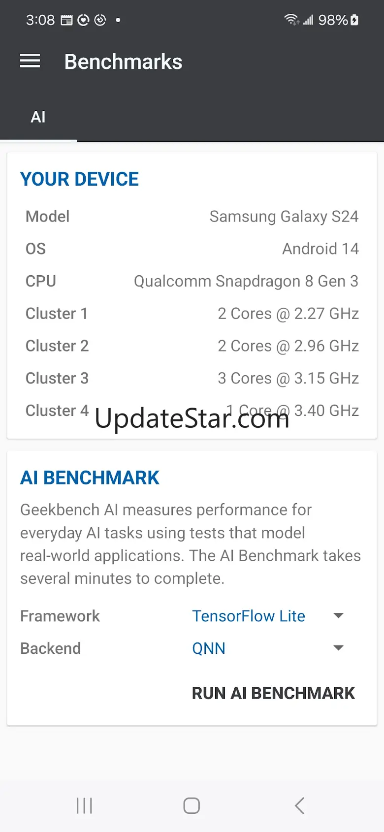 Geekbench AI