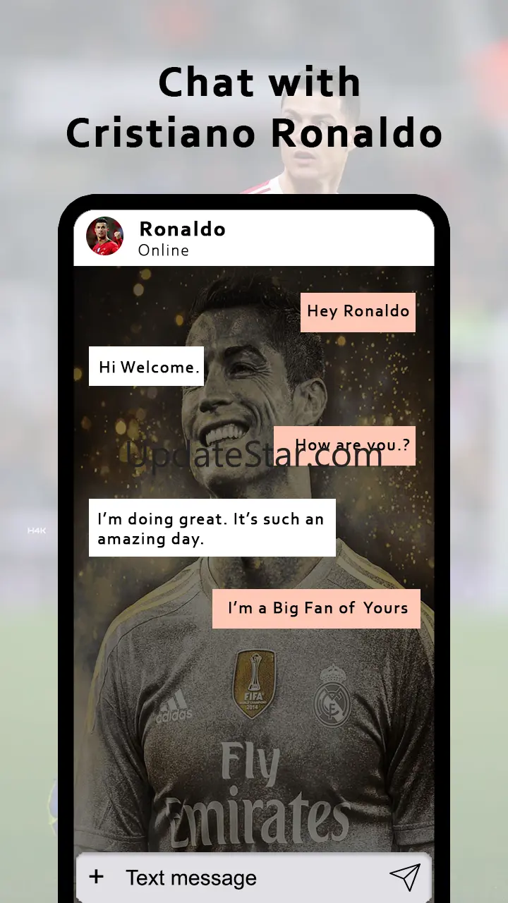 Ronaldo video call -prank call 1.0