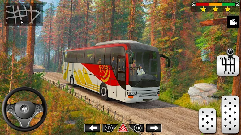 Real City Bus Parking Games 3D