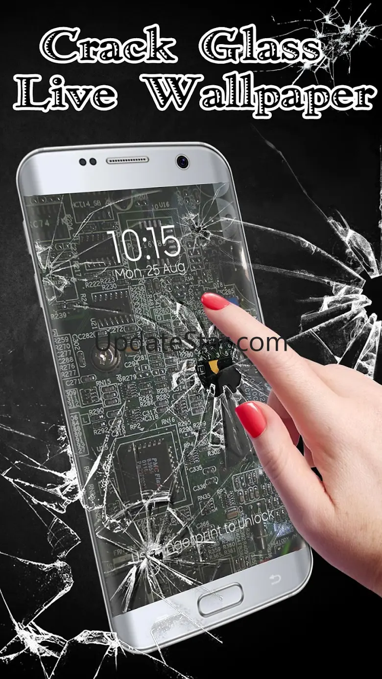 Broken Glass APUS Live Wallpap 1.0