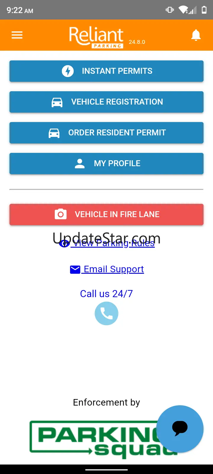 Reliant Parking - Resident 25.2.0