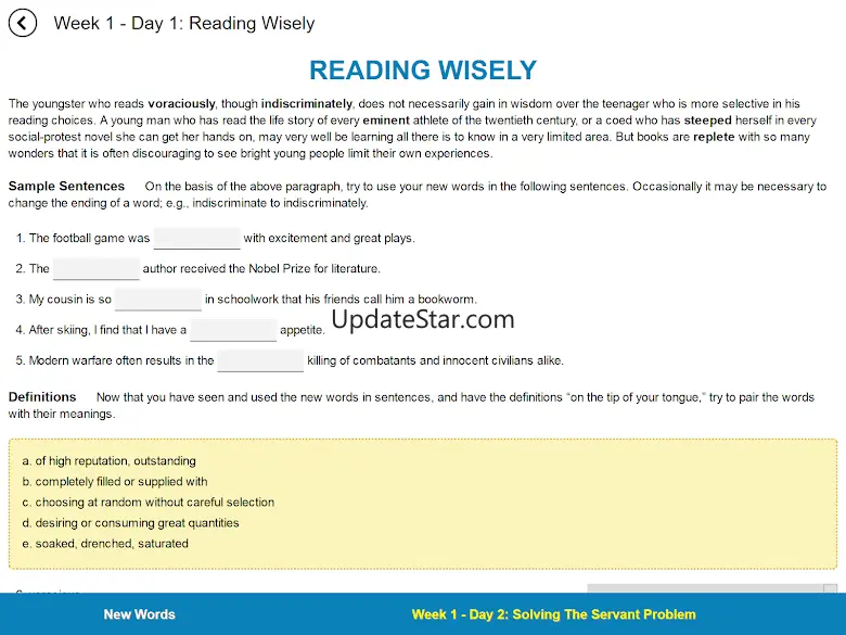1100 Words You Need to Know 1.16
