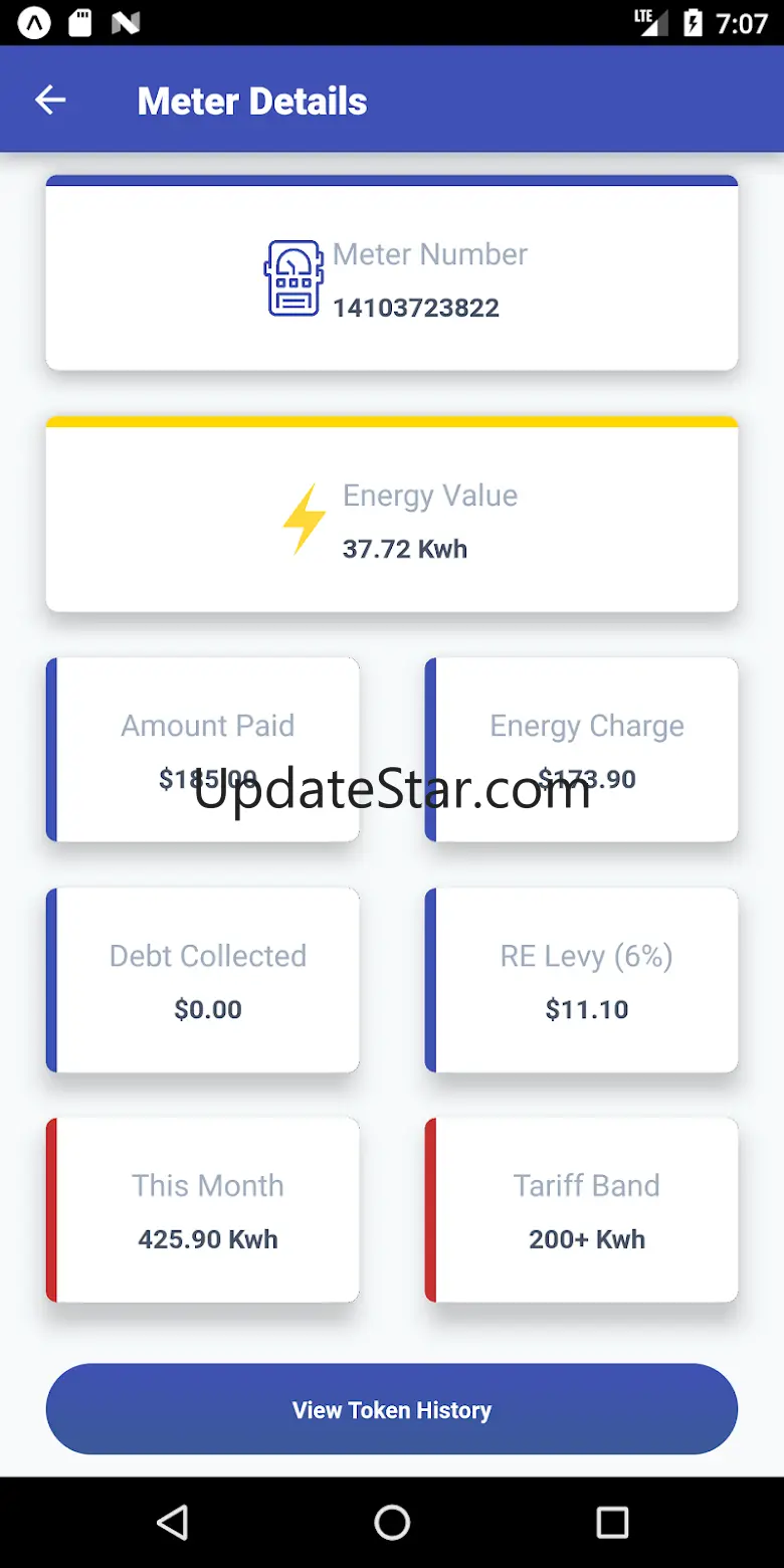 ZESA Token Viewer 1.1.1