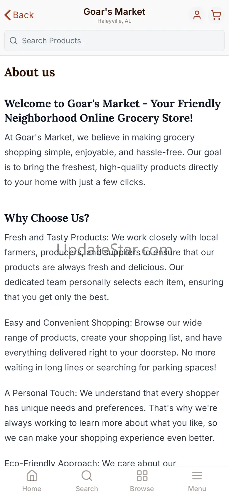 Goar's Market 2.0.7