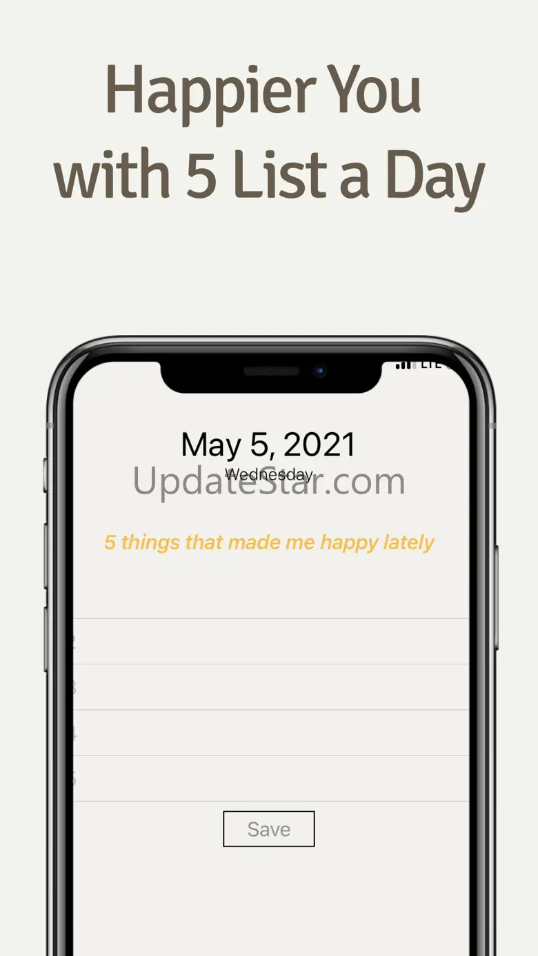 Life in Five: 5 min Journal 2.9