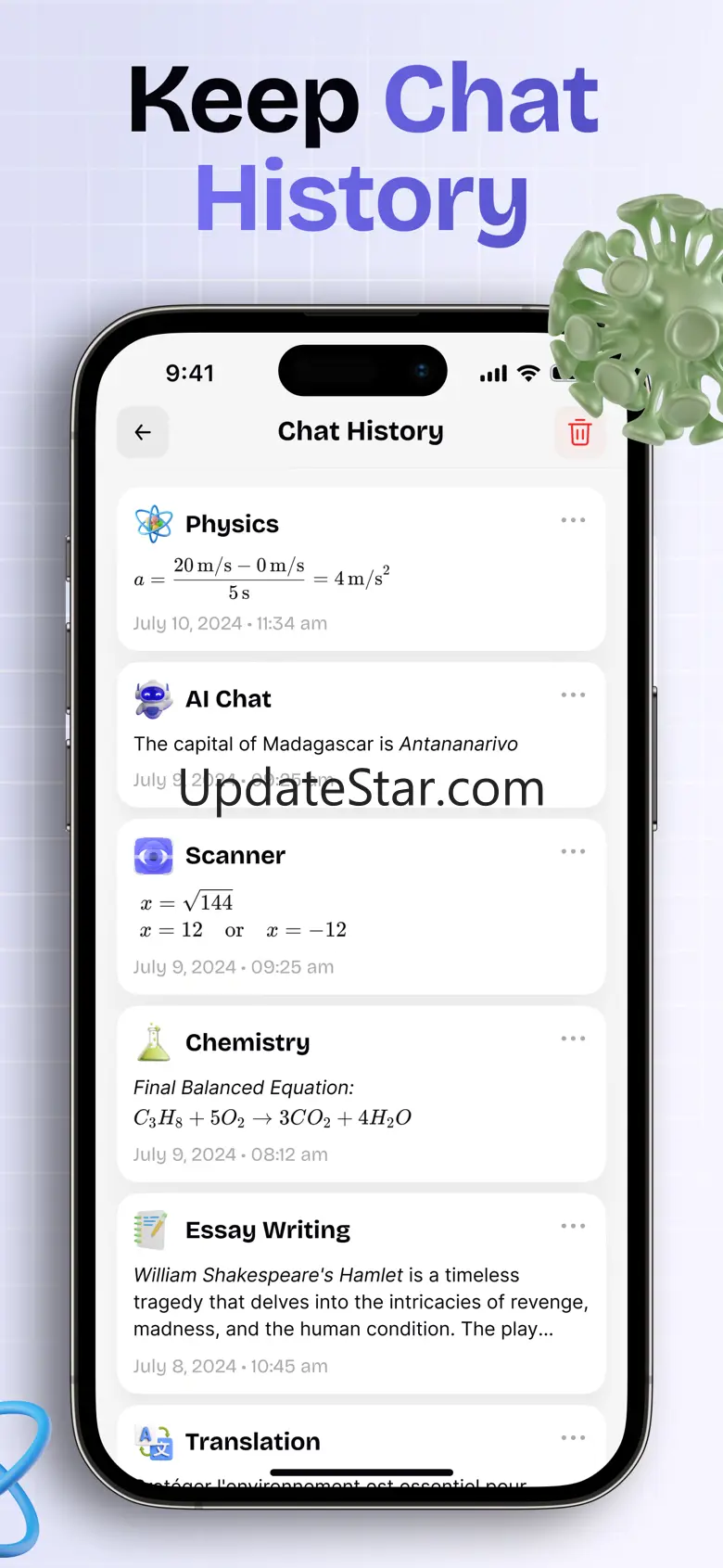 AI Homework Helper. Math Solve 1.0