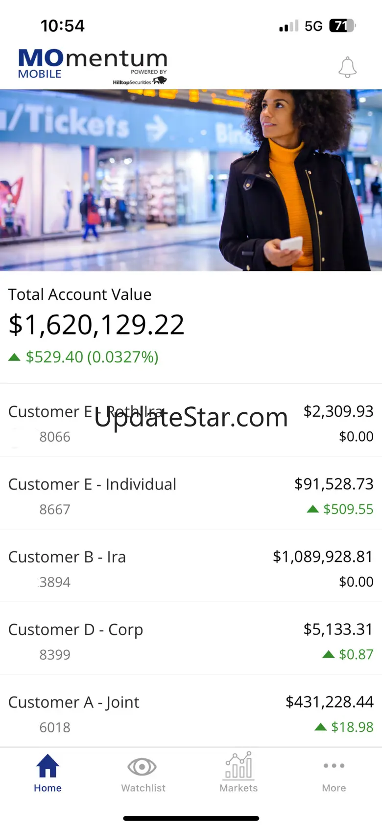HilltopSecurities Mobile 8.0.1