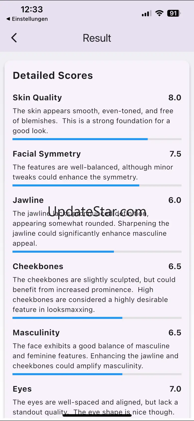 Looksmax Report 1.0.2