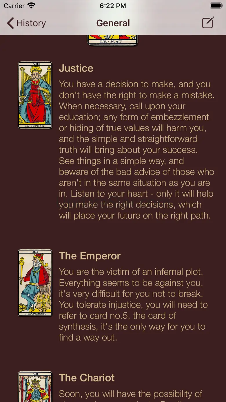 Divinatory Tarot Reader 2.3