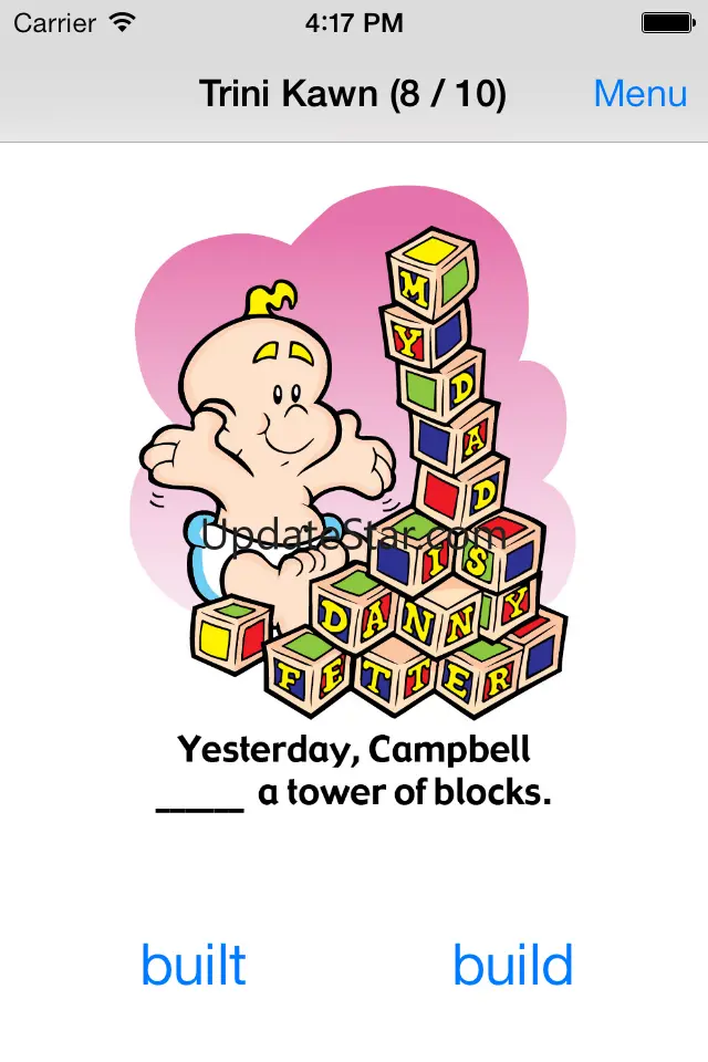 Irregular Verbs Fun Deck 3.8