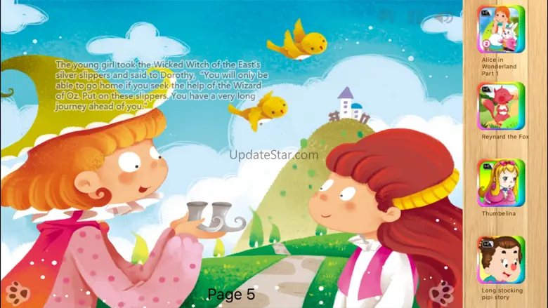 The Wizard of Oz - Bedtime Fairy Tale Book iBigToy v9.0