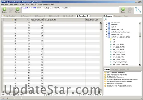 MySQL Tools for 5.0 5.0.17