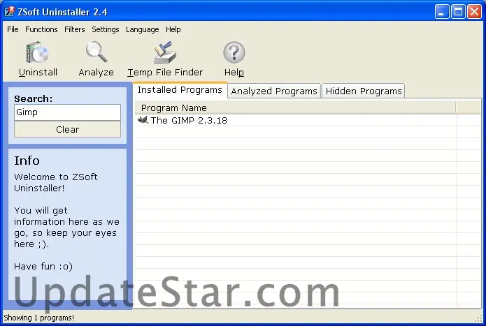 ZSoft Uninstaller 2.5