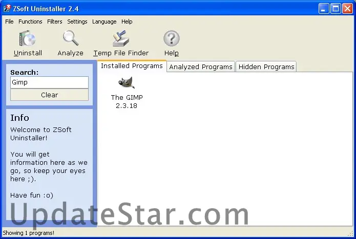 ZSoft Uninstaller 2.5