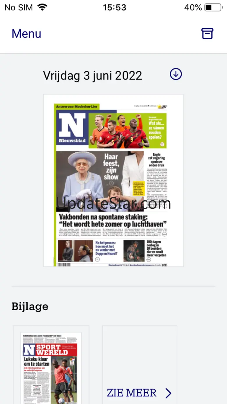 Nieuwsblad Krant 5.1.5.1