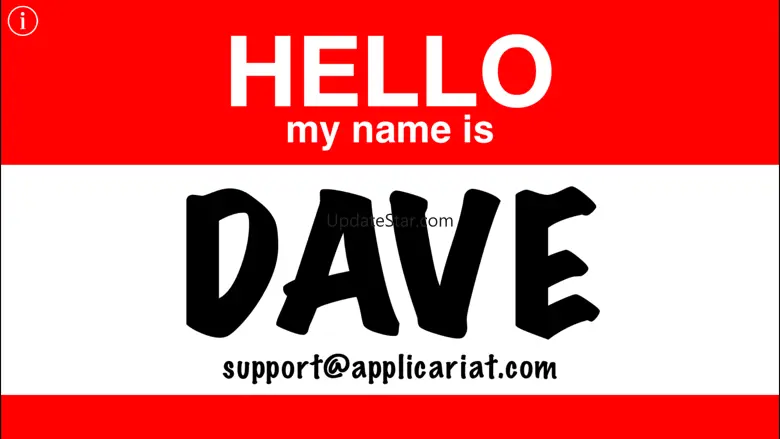 Hello Name Tag 1.4.2