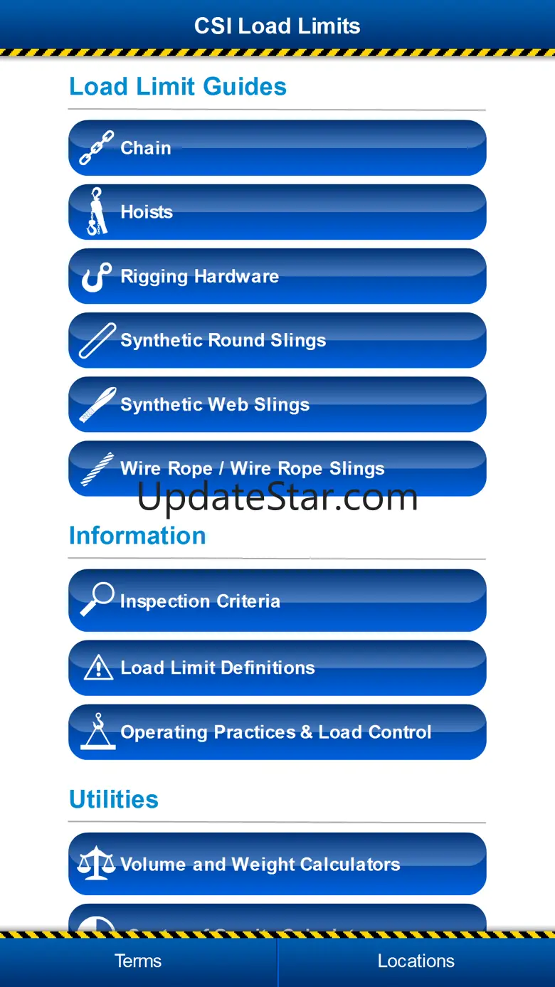 Overhead Lifting Load Limit Charts and Definitions 1.1.7