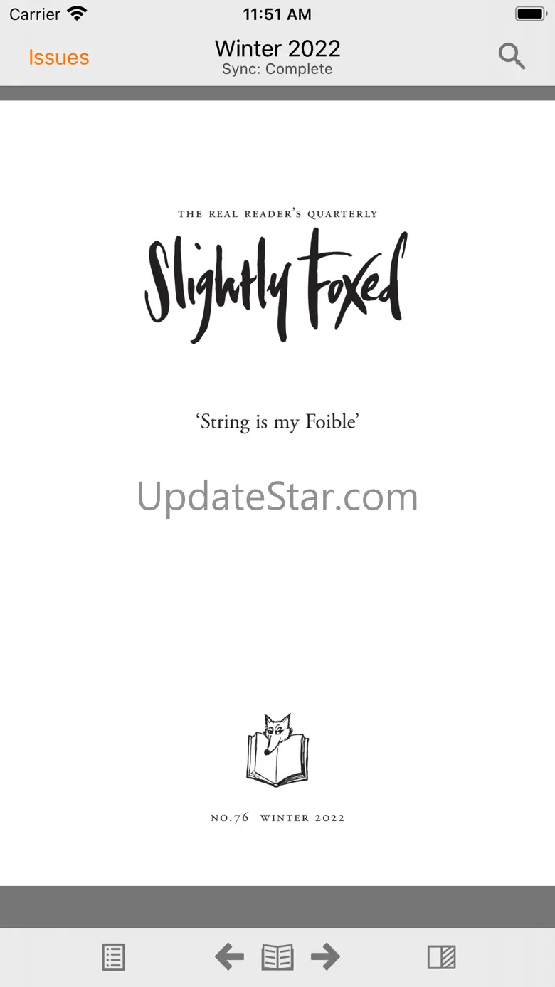 Slightly Foxed 14.0.9