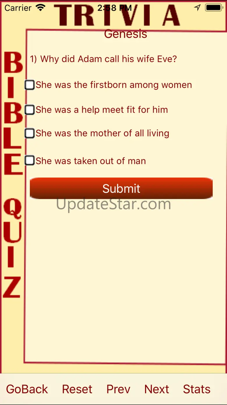 Trivia Bible Quiz 34.0