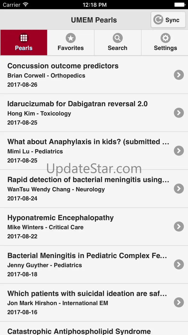 UMEM Pearls 1.0.1