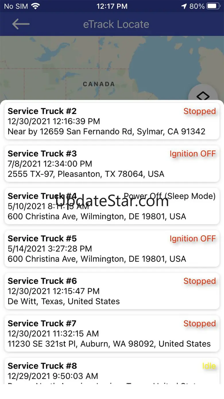 eTrack Locate 2.0.1