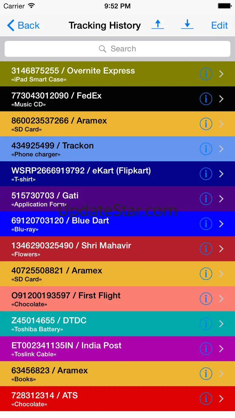 Courier Tracker »Multi« 4.55