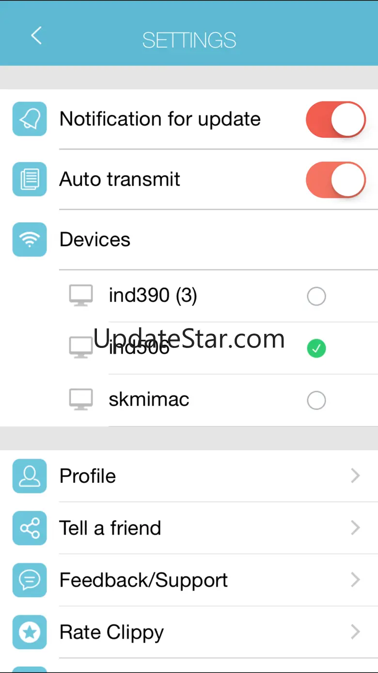 Clippy - Transmit anything between iOS and Mac wirelessly 1.1