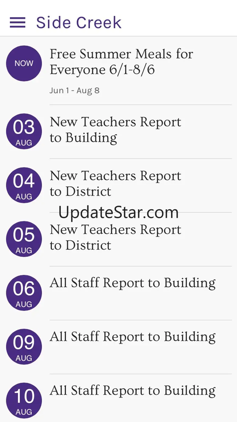 Side Creek Elementary 5.80