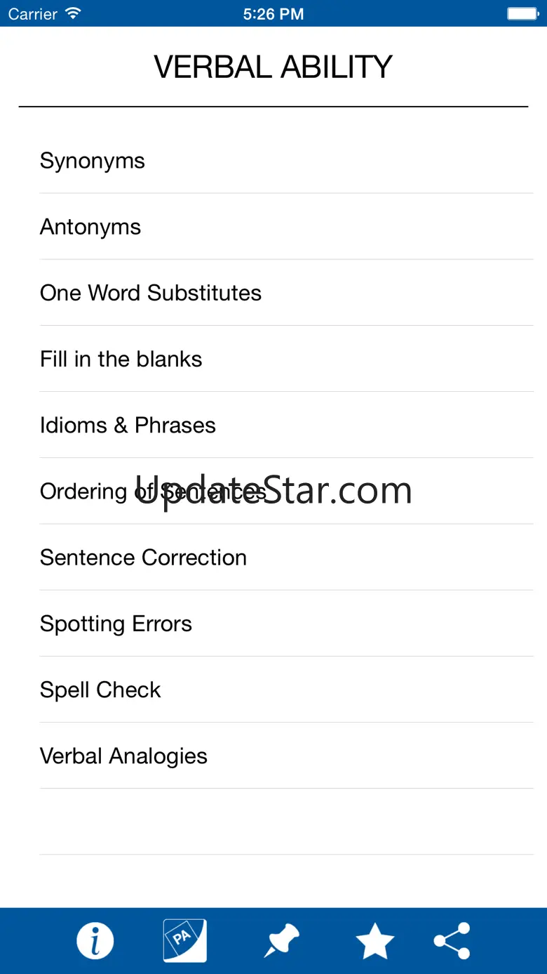 Pocket Verbal Ability 2.4