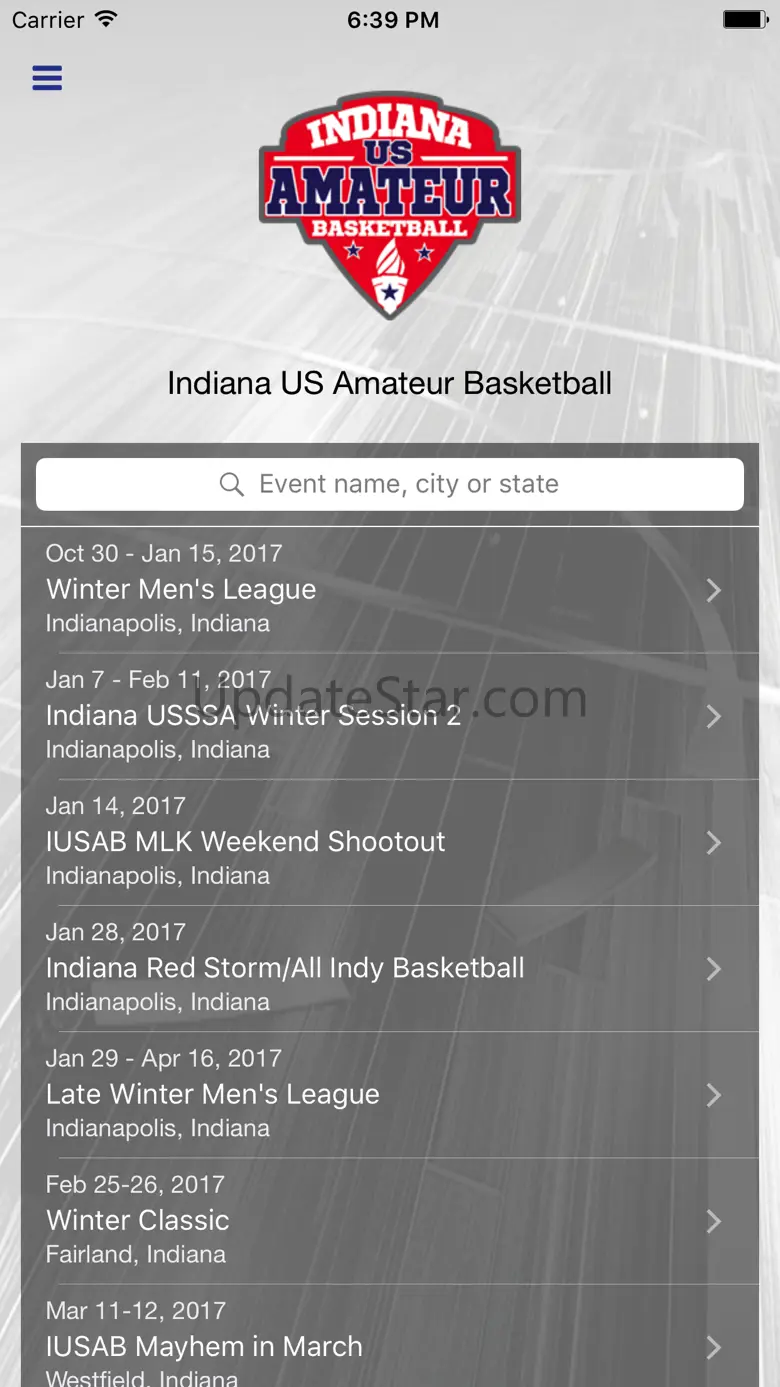 Indiana US Amateur Basketball 5.0.2