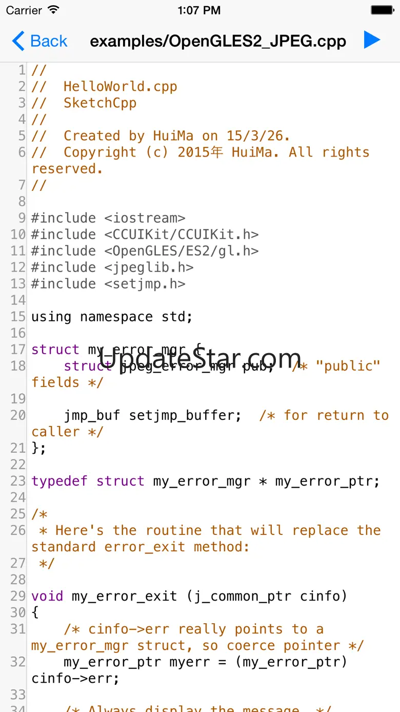Sketch C++ (Offline Compiler, Debug) 1.4